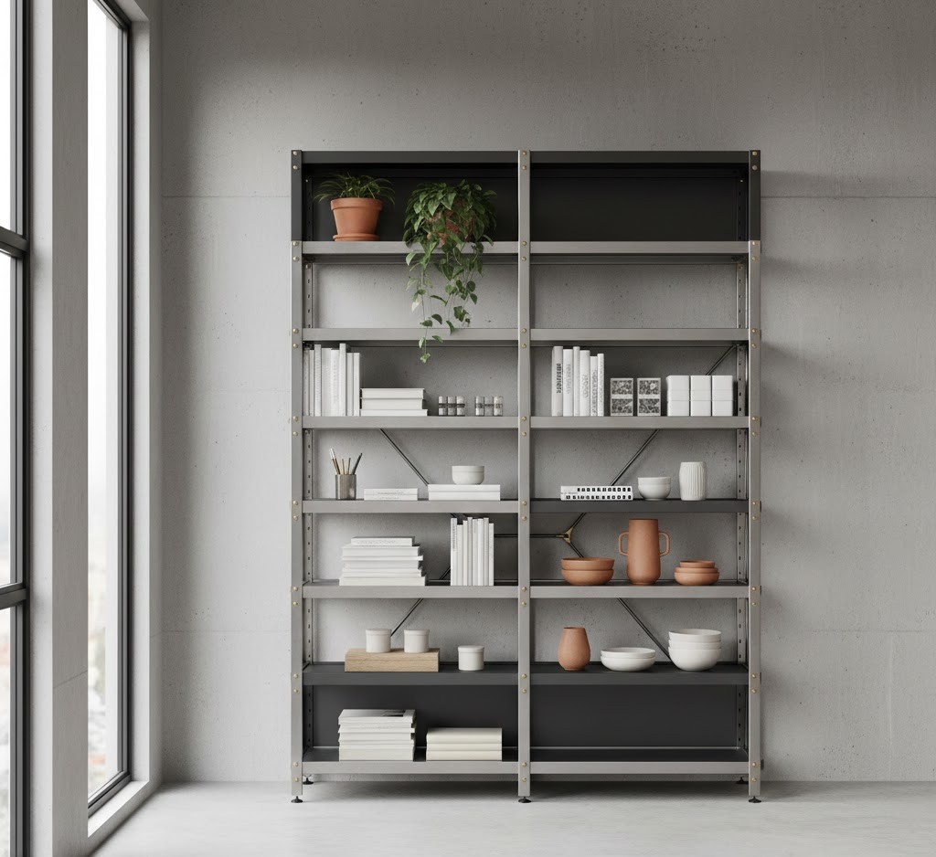 Industrial metal rack system