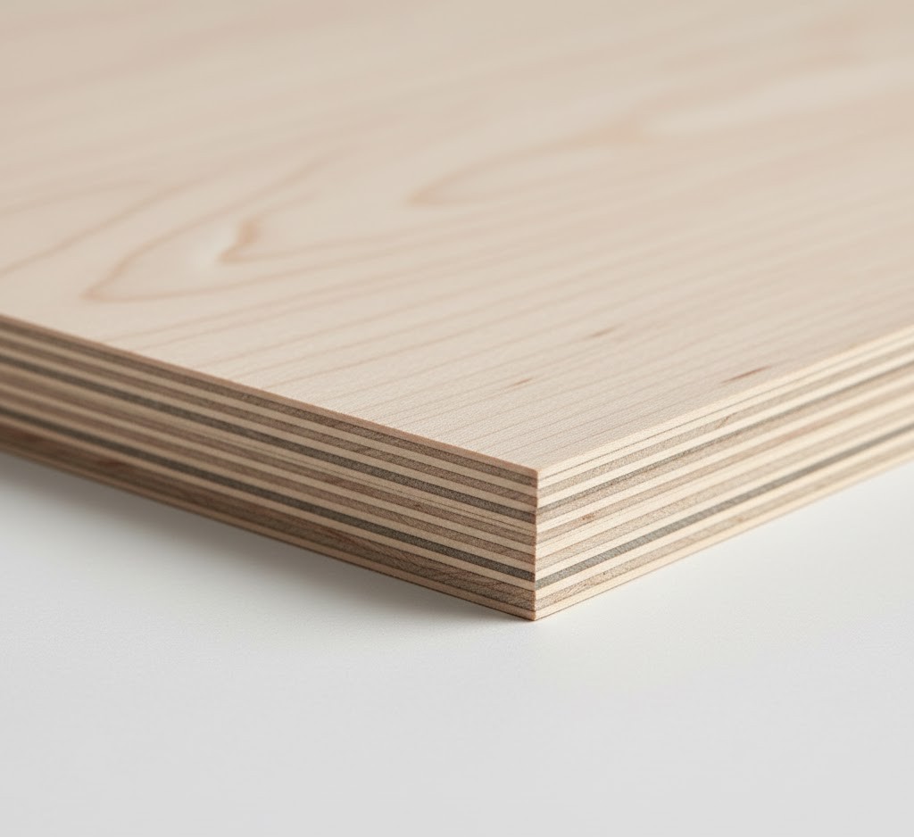 Plywood finish detail